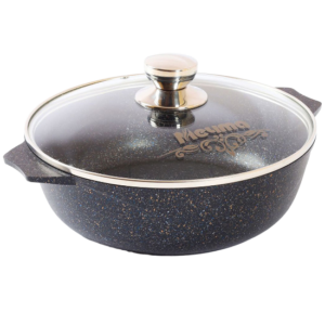Жаровня 4,0 л 260 АП Гранит black индукция  Арт.34803и