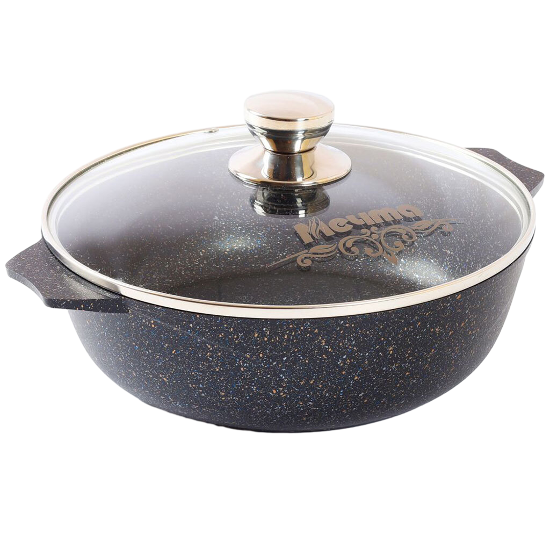 Жаровня 4,0 л 260 АП Гранит black индукция  Арт.34803и