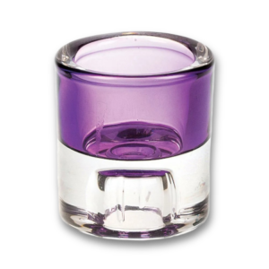 Подсвечник фиолетовый 5,9 см, h 6,5 см, P.L. - BarWare Арт.73024152