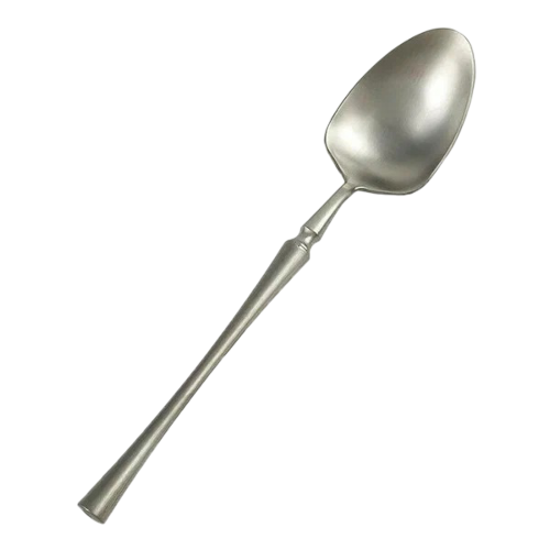 Ложка чайная,серебряный матовый цвет,серия "1920-Silver" P.L. Арт.81280016
