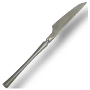 Нож столовый ,серебряный матовый цвет,серия "1920-Silver" P.L. Арт.81280013