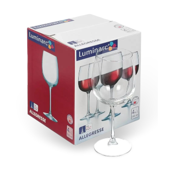 Набор бокалов для вина 550мл 4шт АЛЛЕГРЕСС Luminarc Арт.L1403