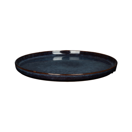 ТАРЕЛКА мелкая 11" 265мм, синий "Corone Celeste"Арт.фк0856