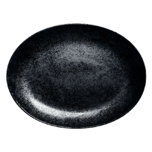 Тарелка Овальная 32х23 См., Плоская, Фарфор, Karbon, RAK Porcelain, ОАЭ Тарелка Овальная 32х23 См., Плоская, Фарфор, Karbon, RAK Porcelain, ОАЭ