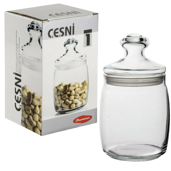 банка с крышкой CESNI 940мл  Артикул 97560 SLB