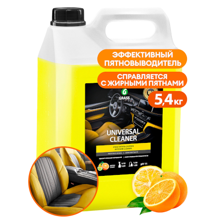 GRASS Очиститель салона "Universal cleaner" (канистра 5,4 кг)