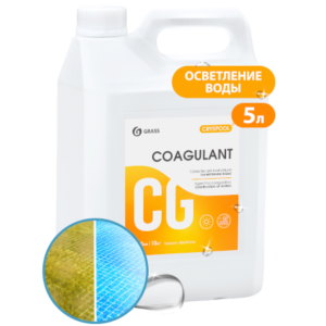 GRASS Средство для коагуляции (осветления) воды CRYSPOOL Coagulant (канистра 5,9кг) GRASS Средство для коагуляции (осветления) воды CRYSPOOL Coagulant (канистра 5,9кг)