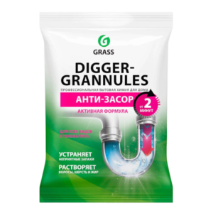 GRASS Средство для прочистки труб "Digger grannules" (саше 70гр)