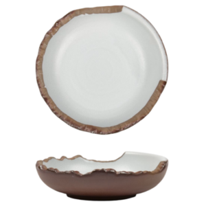 Блюдо салатник,фарфор 175 мл, d=16cм, h= 4,5cм, серия «White Matt Taiga» P.L. Блюдо/салатник,фарфор 175 мл, d=16cм, h= 4,5cм, серия "White Matt Taiga" P.L.