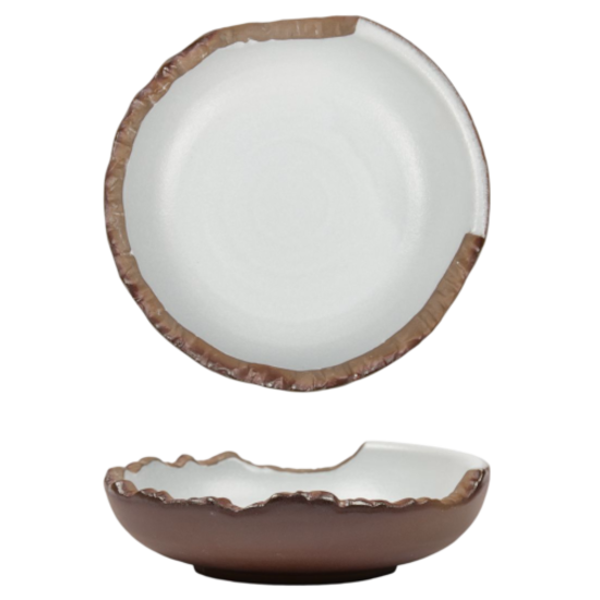 Блюдо/салатник,фарфор 175 мл, d=16cм, h= 4,5cм, серия "White Matt Taiga" P.L.