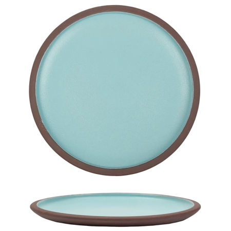 Тарелка, d= 20.5cм, h=1.8cм, серия "Blue Matt Taiga" P.L.