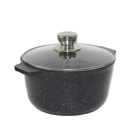 Кастрюля 5л ст/кр АП "Granit Perfrction black" Арт.05-0550-310