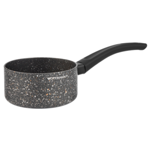 Ковш из аллюминия,черный 1,2л Hoffmann Арт.НМ 7756 Ковш из аллюминия,черный 1,2л Hoffmann Арт.НМ 7756