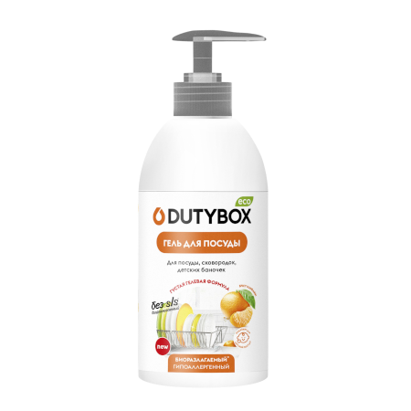 GRASS Эко-гель для посуды spicy mandarin DUTYBOX 500мл.