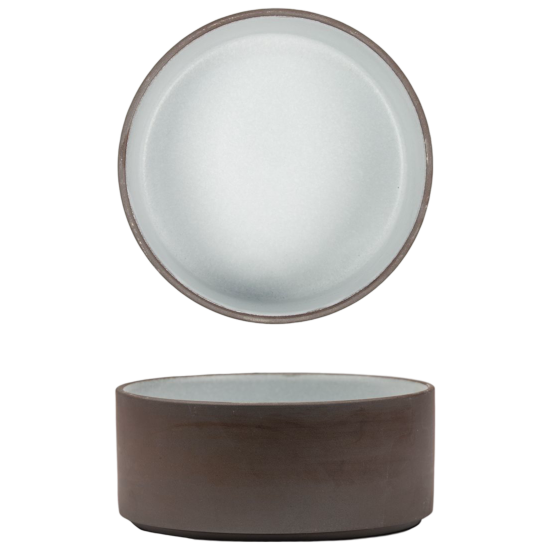 Блюдо/салатник, 600 мл, d= 14cм, h= 6cм,серия "White Matt Taiga" P.L.
