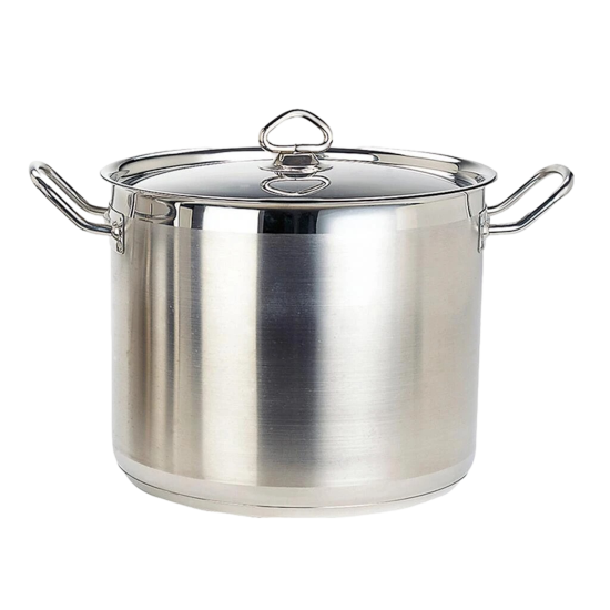 Кастрюля c крышкой, 5л (22*13) сталь 18/0 P.L.-Proff Cuisine Артикул: 81240582