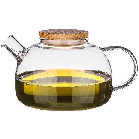 Чайник завар. 800 МЛ. с бамб.крышкой  AGNESS Арт.250-118