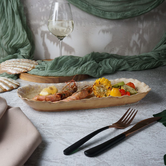 Блюдо 34 см,керамика "Frutti di Mare" P.L. Артикул: 81221993