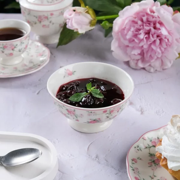 Салатник d=12,5 cм, 200 мл, фарфор "NOBLE" серия "Retro Ritz-La Vie En Rose" Артикул: 81229637