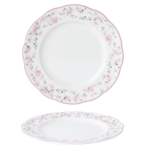 Тарелка классическая d=23 cм,фарфор "NOBLE" серия "Retro Ritz-La Vie En Rose" Артикул: 81290271