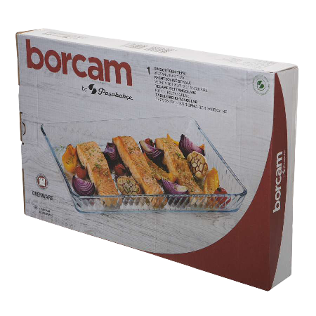 Форма для запекания 2900мл, 370x240мм, h45мм BORCAM Арт.590076