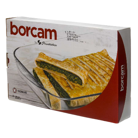 Форма для запекания 3,5л (400*270*61мм) прямоуг. BORCAM Арт.59124
