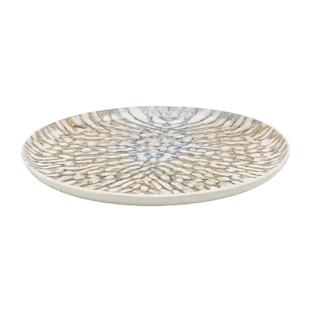 Тарелка  Flat Shape Leopardita 26см Oxford  Арт.AO02-1C04