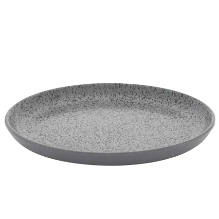 Тарелка мелкая Flat Shape GRAY 20см Oxford  Арт.AO03-1C06
