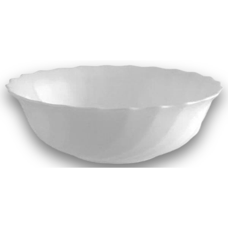 Салатник Luminarc Trianon 500 мл, d=16 см, h 5,5 см, стеклокерамика, белый цвет, ARC
