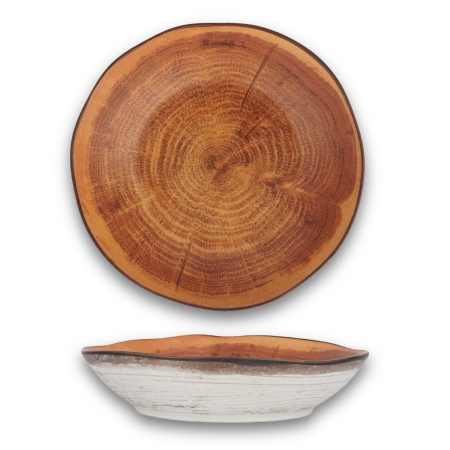 Салатник d=21 см, 925 мл, фарфор P.L. cерия WOOD-FUSION