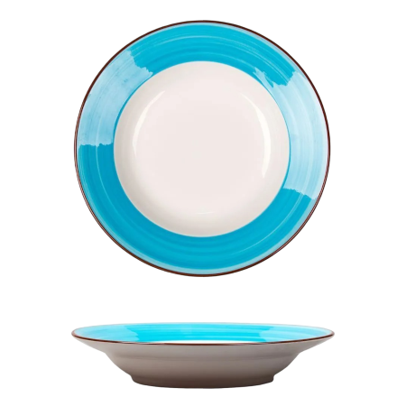 Тарелка глубокая d=22,5 см серия "Blue Rim-Kids" P.L.