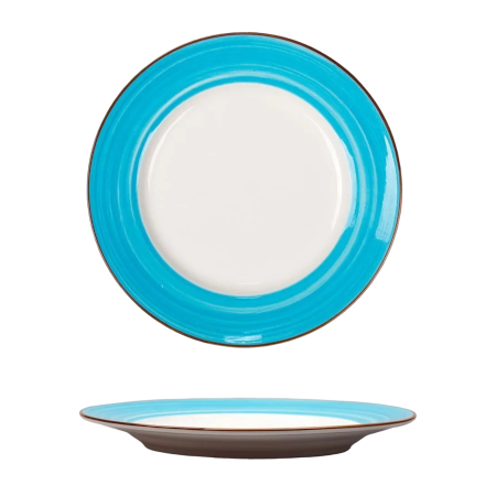 Тарелка круглая d=20 см серия "Blue Rim-Kids" P.L.