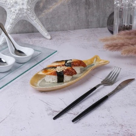 Блюдо "Рыба" 20.5*9*2 см,керамика "Frutti di Mare" P.L. Арт.81241228