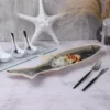 Блюдо "Рыба" 47*15*3,5 см,керамика "Frutti di Mare" P.L. Арт.8122022