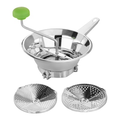Машинка для протирки с 2-мя дисками, нерж.сталь , Henry Food Арт.VMS-9G